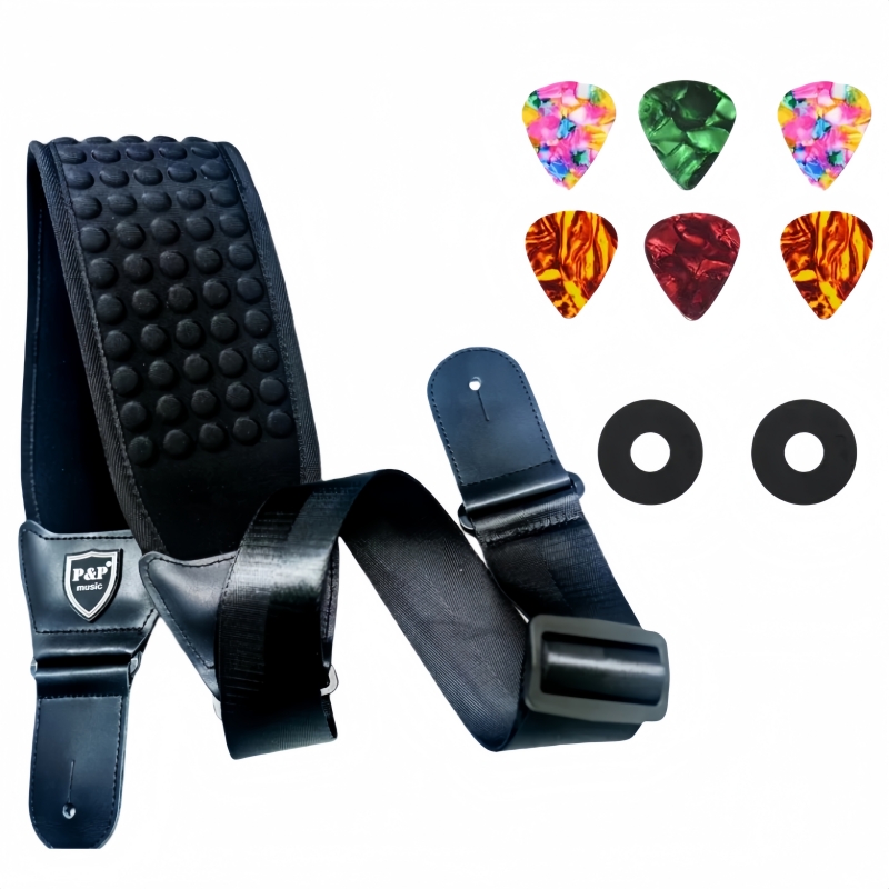 Guitar Strap Padded - P&P Comfortable 3D Sponge Guitar Strap