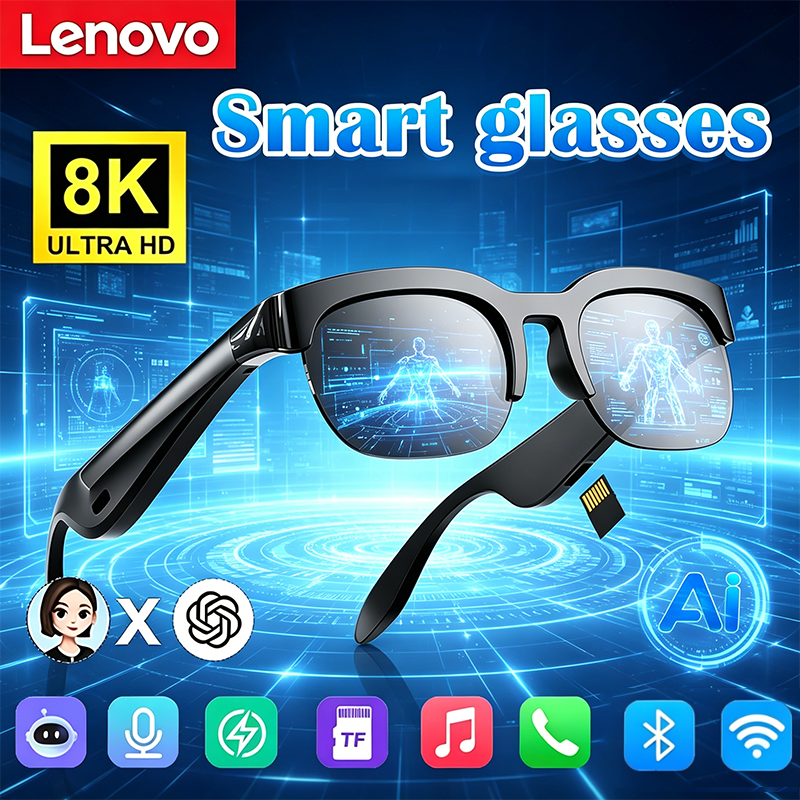 Audio Music Bluetooth - Lenovo BT Smart Audio Glasses Bone