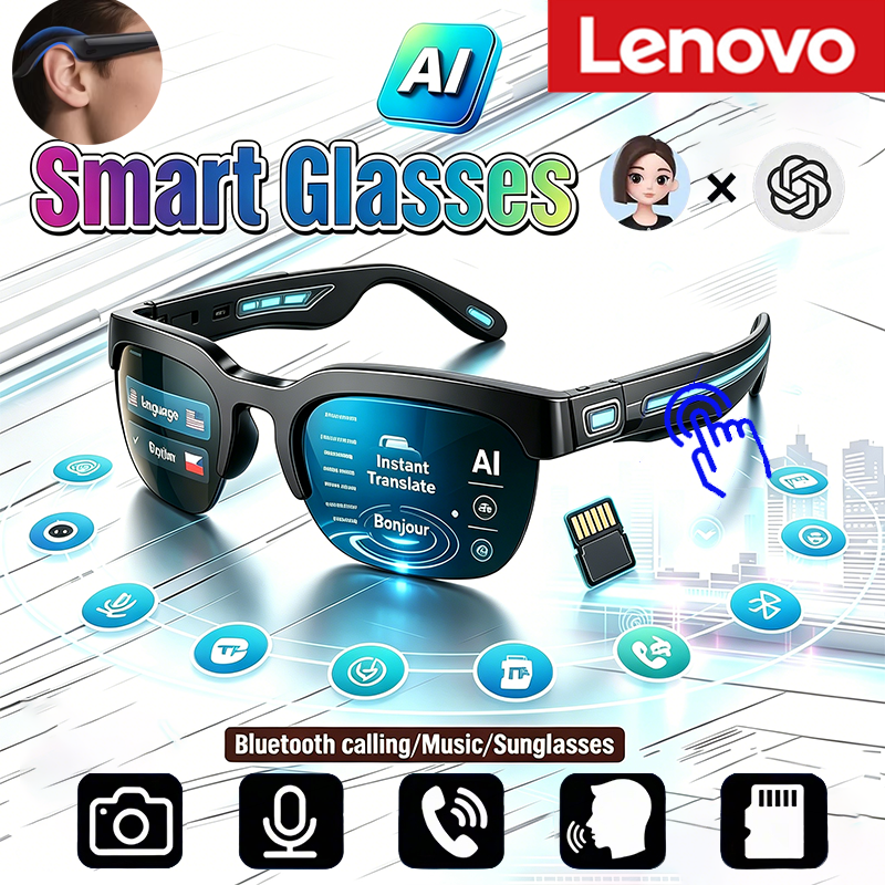 Audio Music Bluetooth - Lenovo HOT BT Audio Bone-Conduction Smart
