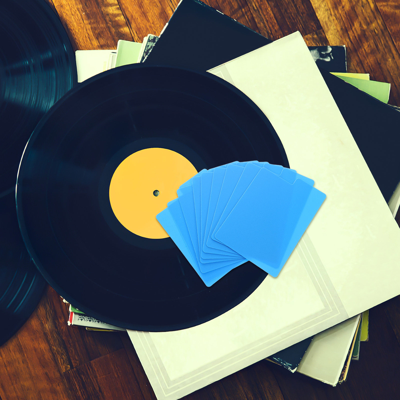 Audio Music Store - 50Pcs Vinyl Record Dividers DIY Writable