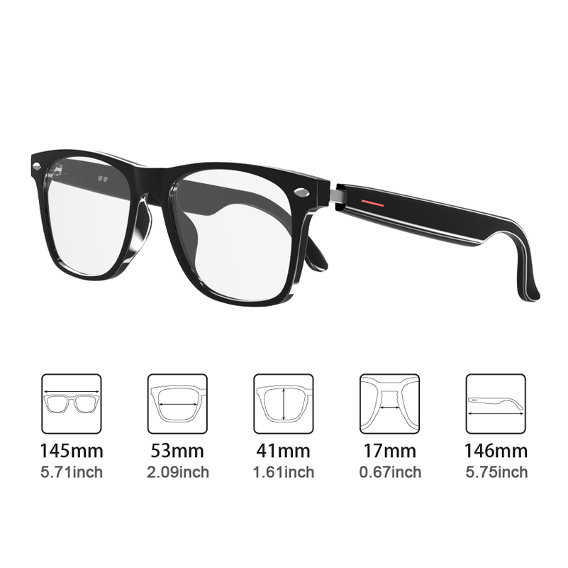 Audio Music Bluetooth - KOIPSSE Smart Glasses for Adults with