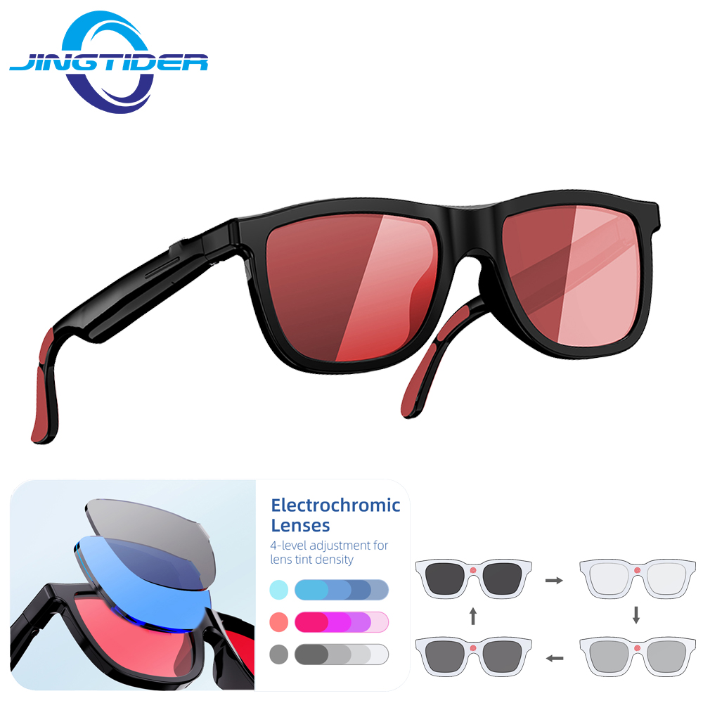 Audio Music Bluetooth - G60 Electrochromic Smart Audio Glasses 4-Level