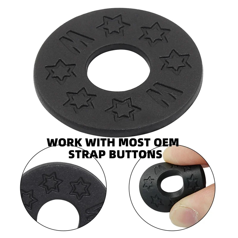 10 pcs Guitar Strap Block Rubb - Guitar Strap Padded recensie en prijs