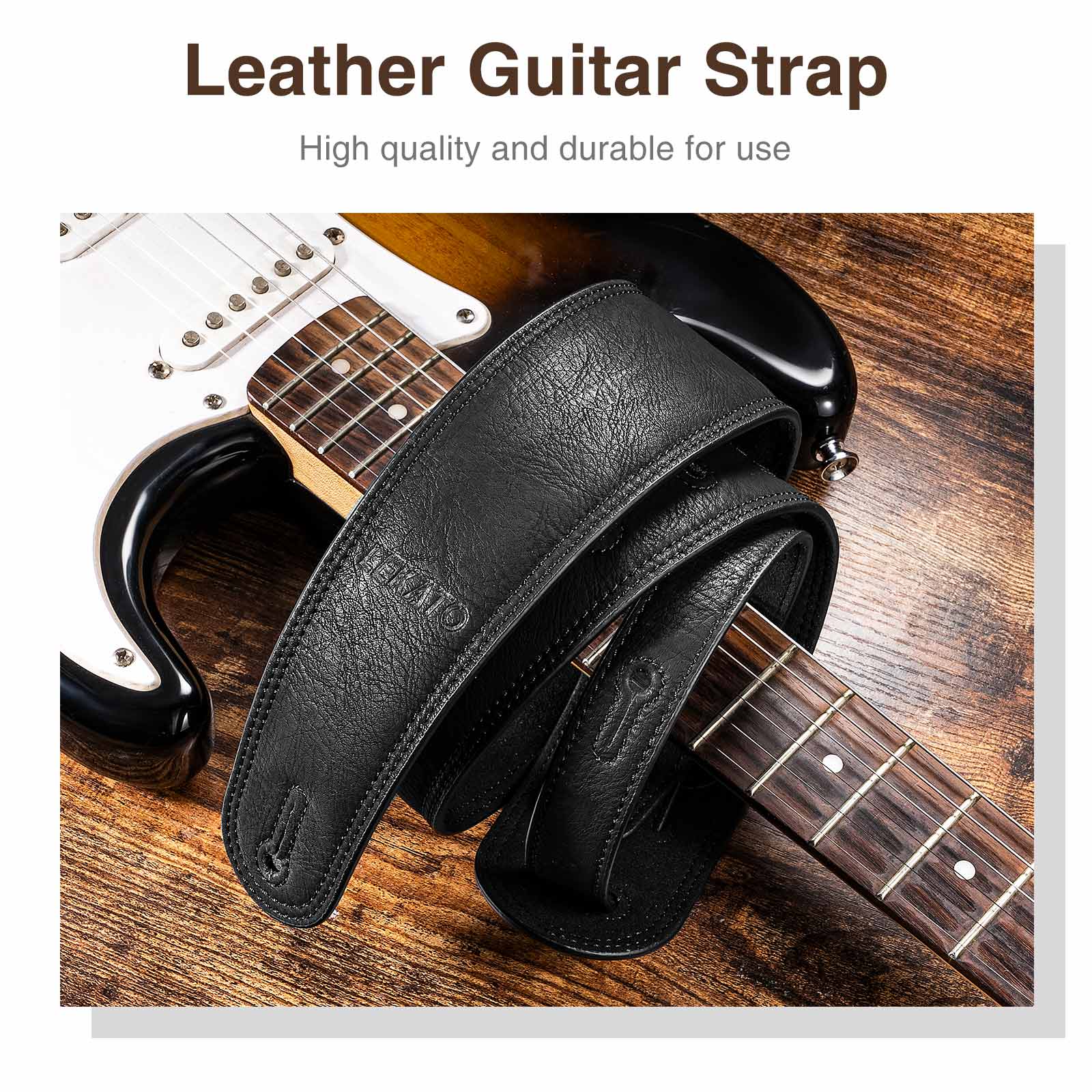 Lekato Artisan Leather Bass St - Guitar Strap Padded recensie en prijs