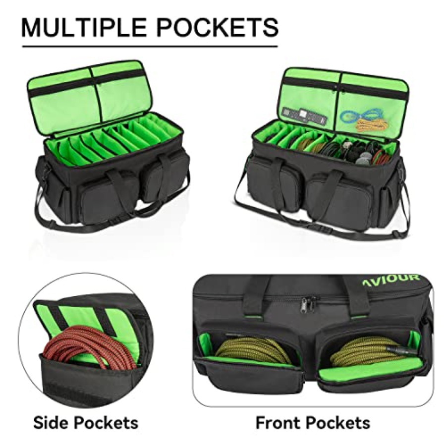 SAVIOUR DJ Cable File Bag, Det - Audio Music Store recensie en prijs