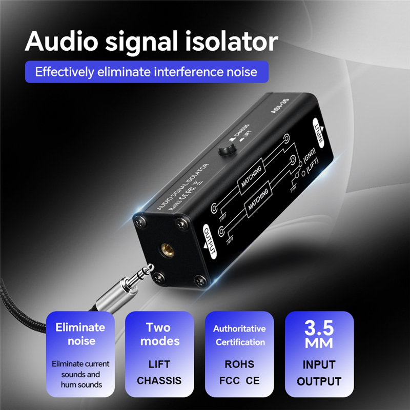 Leading-AUX Audio Passive Isol - Audio Music Isolator recensie en prijs