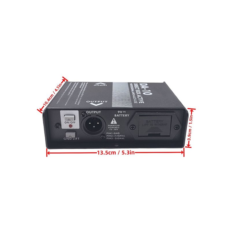 AU61-Da-10 Active DIBOX Impeda - Audio Music Isolator recensie en prijs