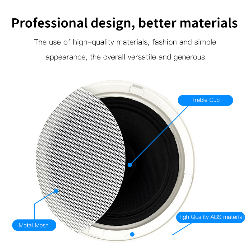 6 Inch 8ohm Ceiling Speaker Fu - Audio Music Background Free recensie en prijs