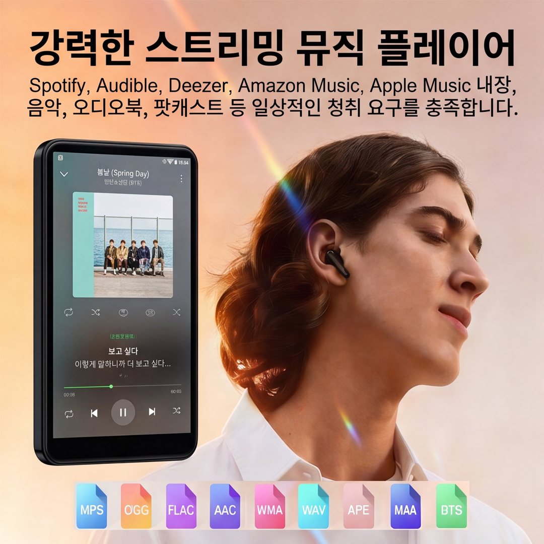 Android10 Mp3 Player 4-Inch, W - Audio Music Store recensie en prijs
