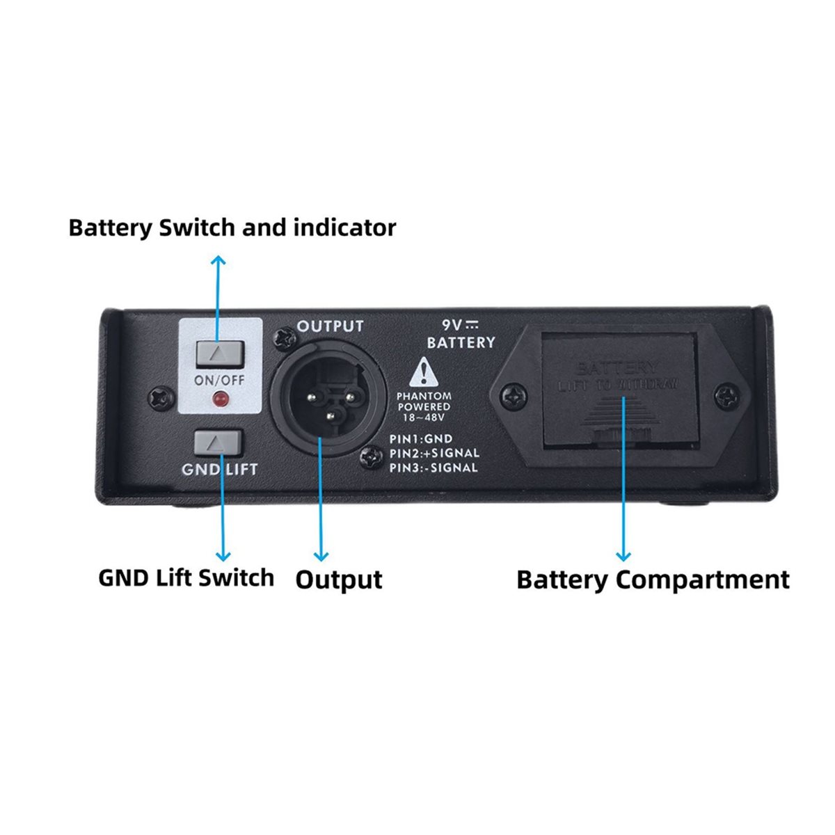 2026 New Da-10 Active DIBOX Im - Audio Music Isolator recensie en prijs
