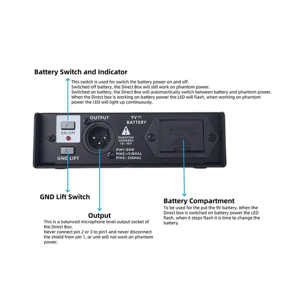 2026 New Da-10 Active DIBOX Im - Audio Music Isolator recensie en prijs