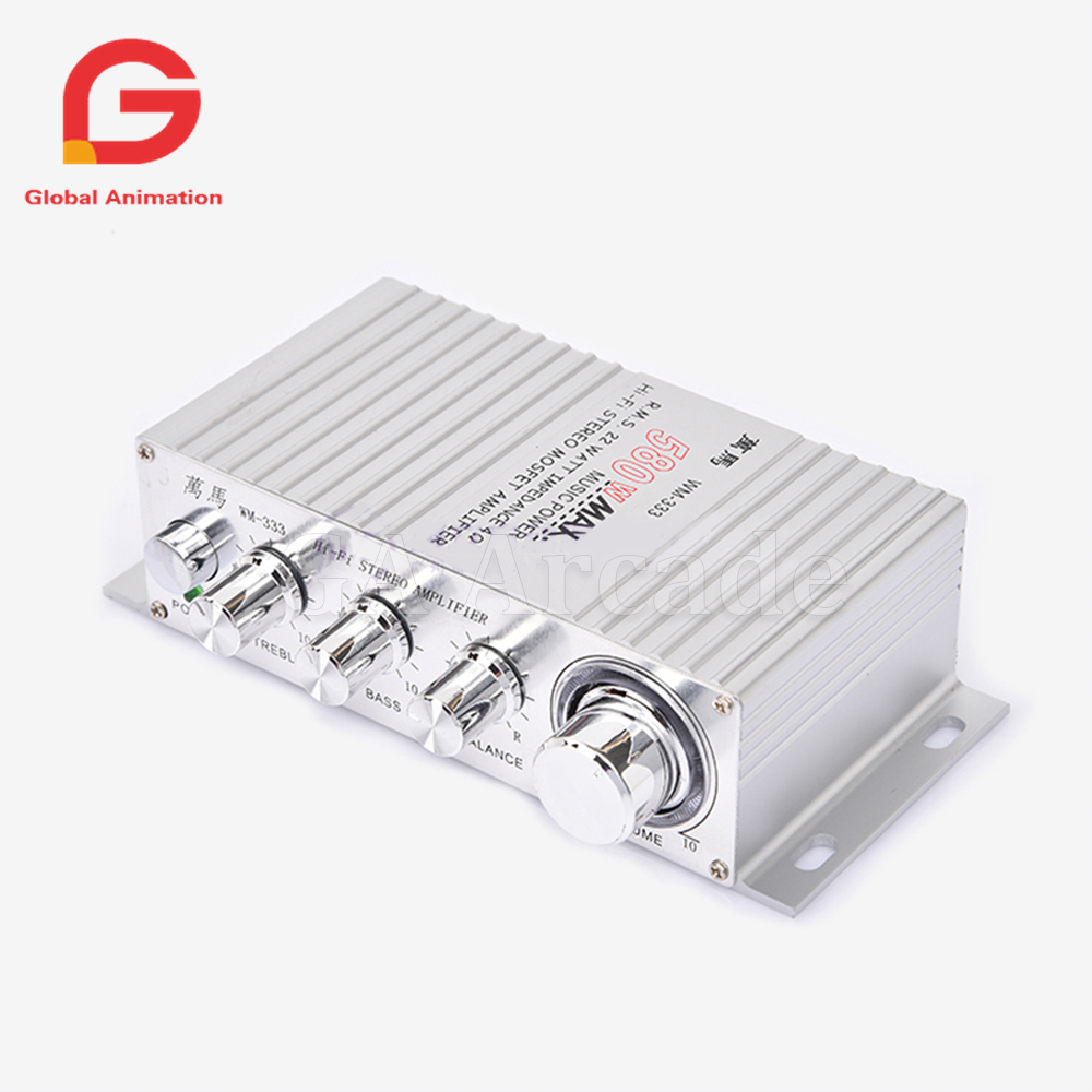 WM-333 12V 580W 4 Ohm Hi-Fi Au - Audio Music Game recensie en prijs