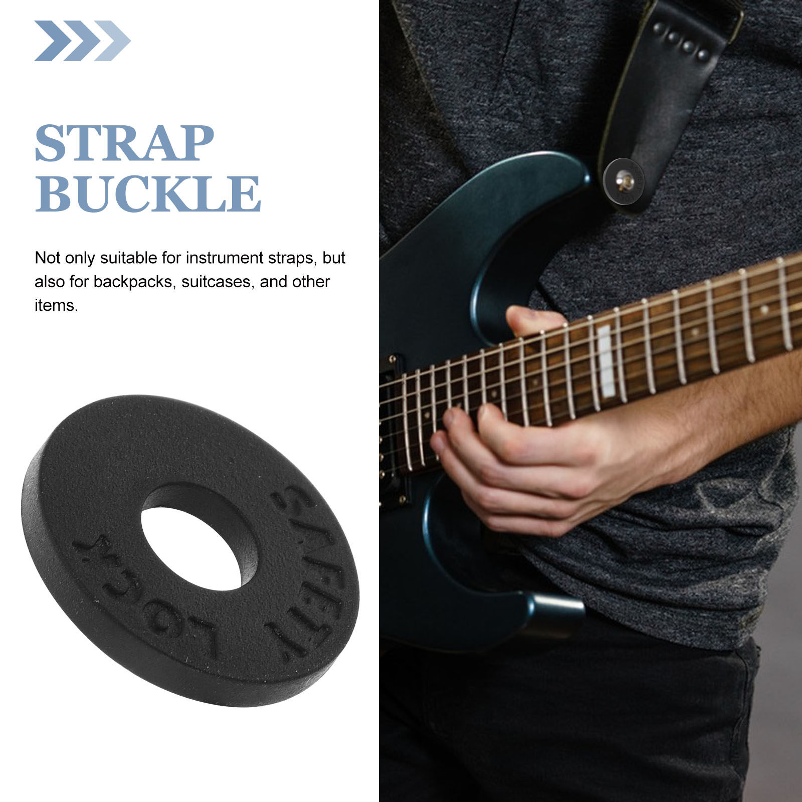 10Pcs Anti Slip Gaskets Guitar - Guitar Strap Padded recensie en prijs