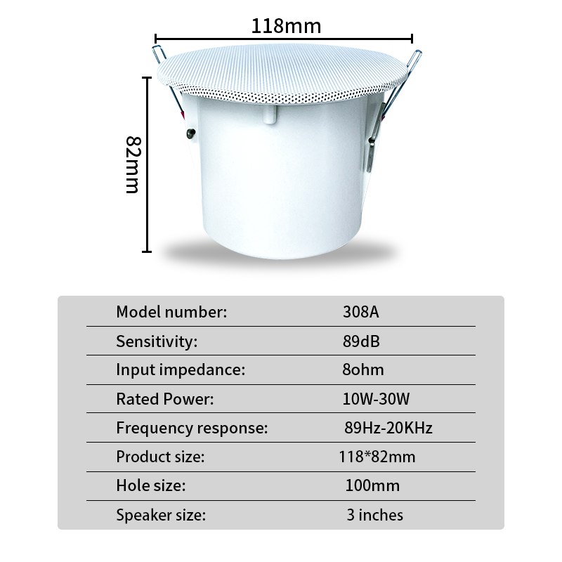 3 inch 8Ohm Surround Sound Spe - Audio Music Background Free recensie en prijs