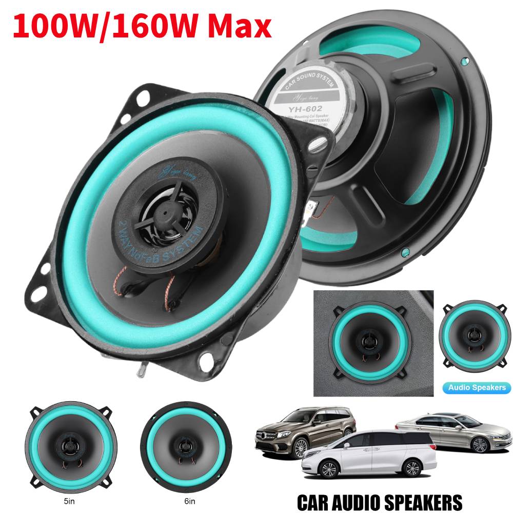 4/5/6 Inch Car Speakers 100W/1 - Audio Universal Music recensie en prijs