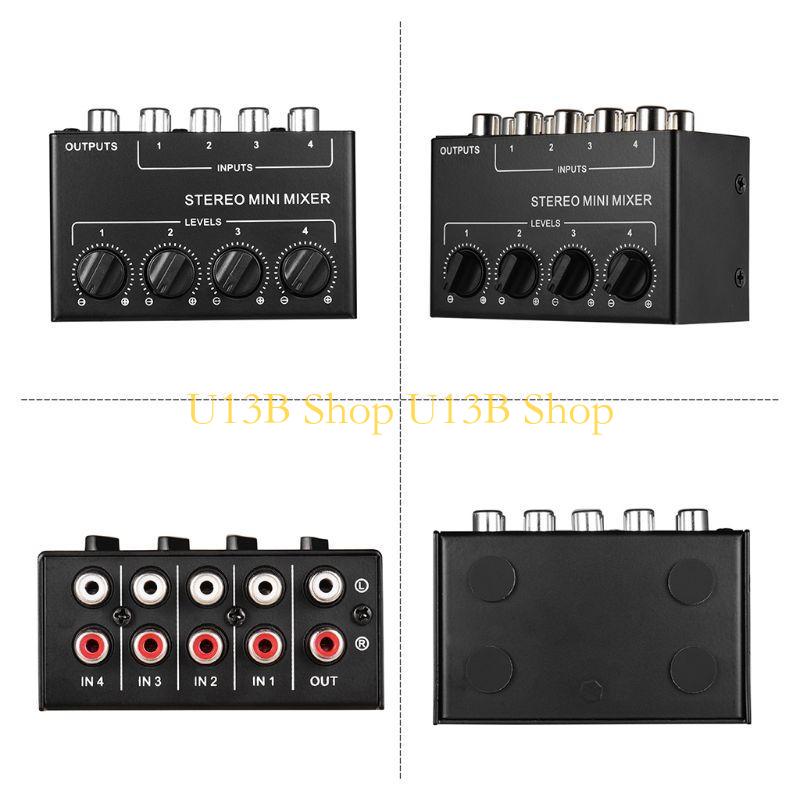 U13B Four Channel Passive Spli - Audio And Music Splitter recensie en prijs