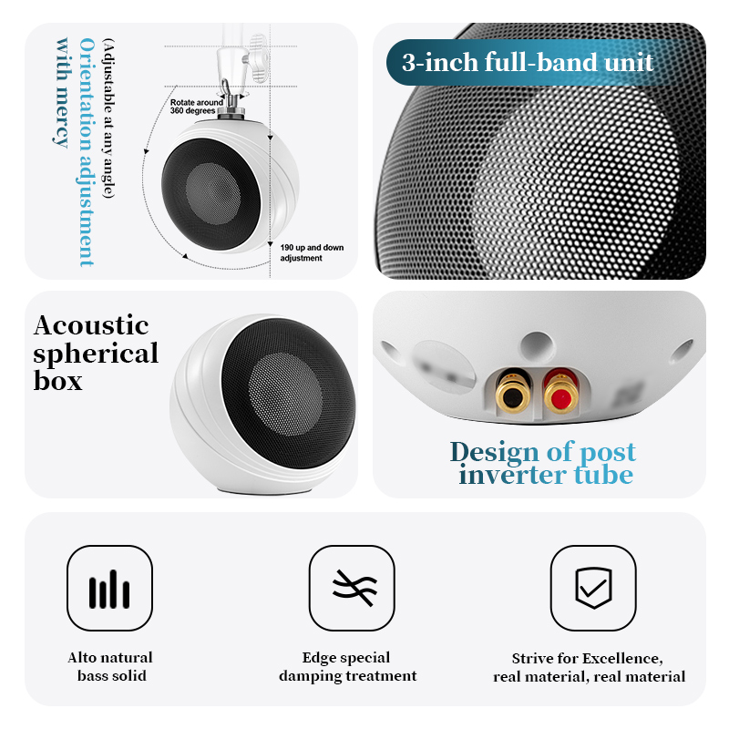 Oupushi ceiling mounted wall m - Audio Music Background Free recensie en prijs