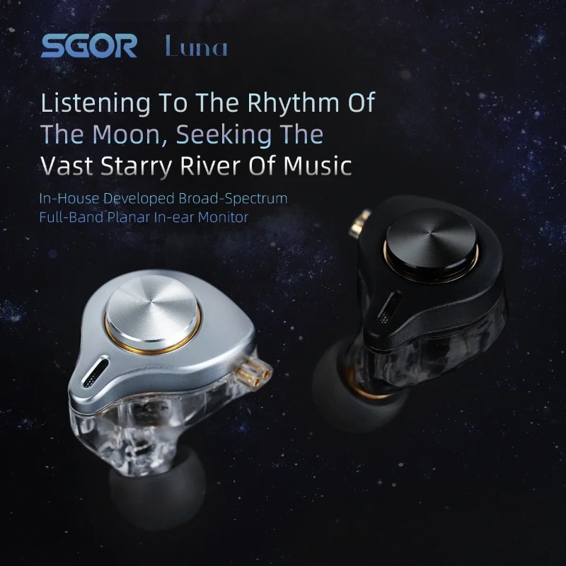 SGOR Luna 13.5MM Planar Driver - Audio Music Game recensie en prijs