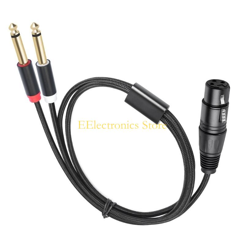 B03C 2x6.35mm 1/4inch to 3Pin  - Audio And Music Splitter recensie en prijs