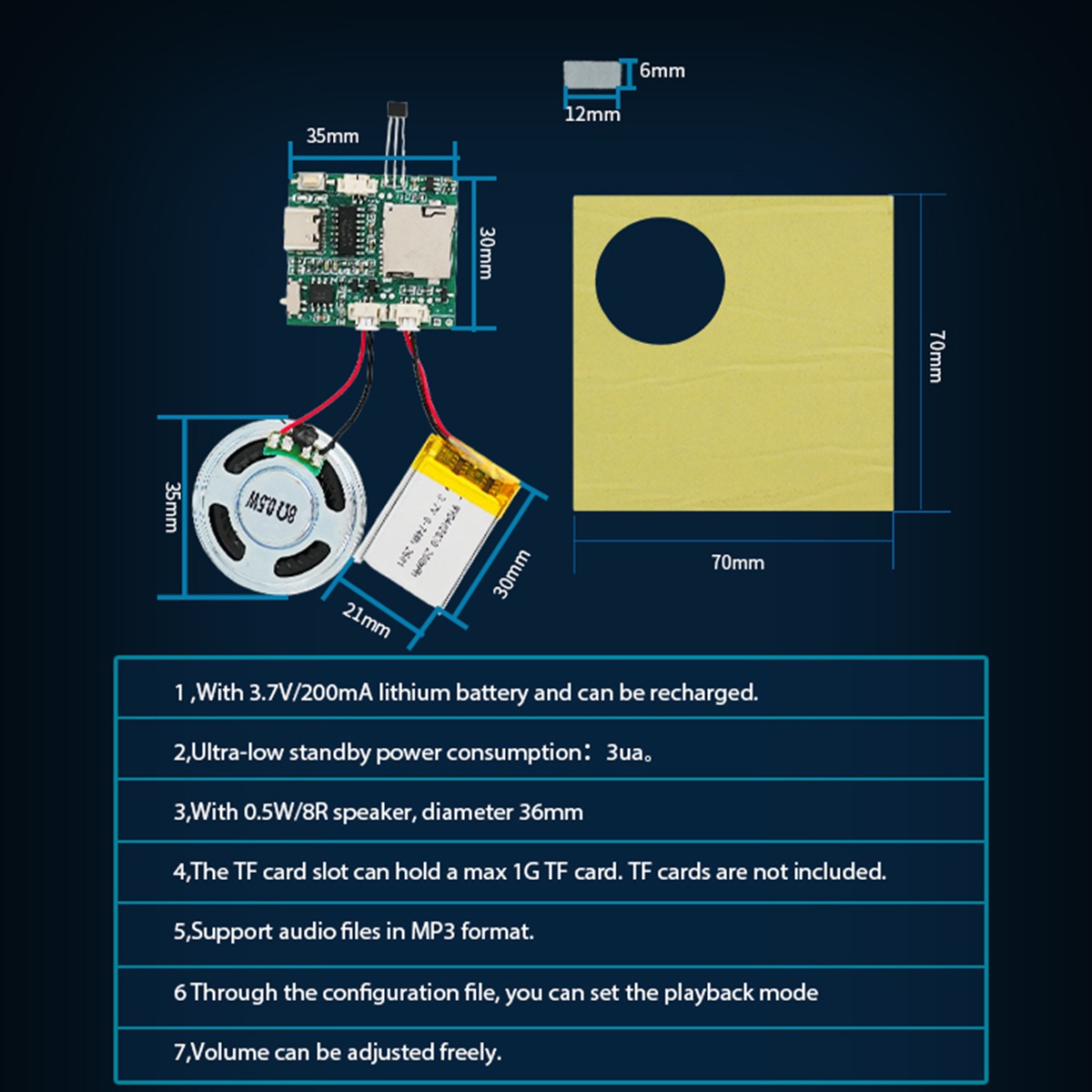 Programmable Sound Recorder Mo - Audio Music Download Mp3 recensie en prijs