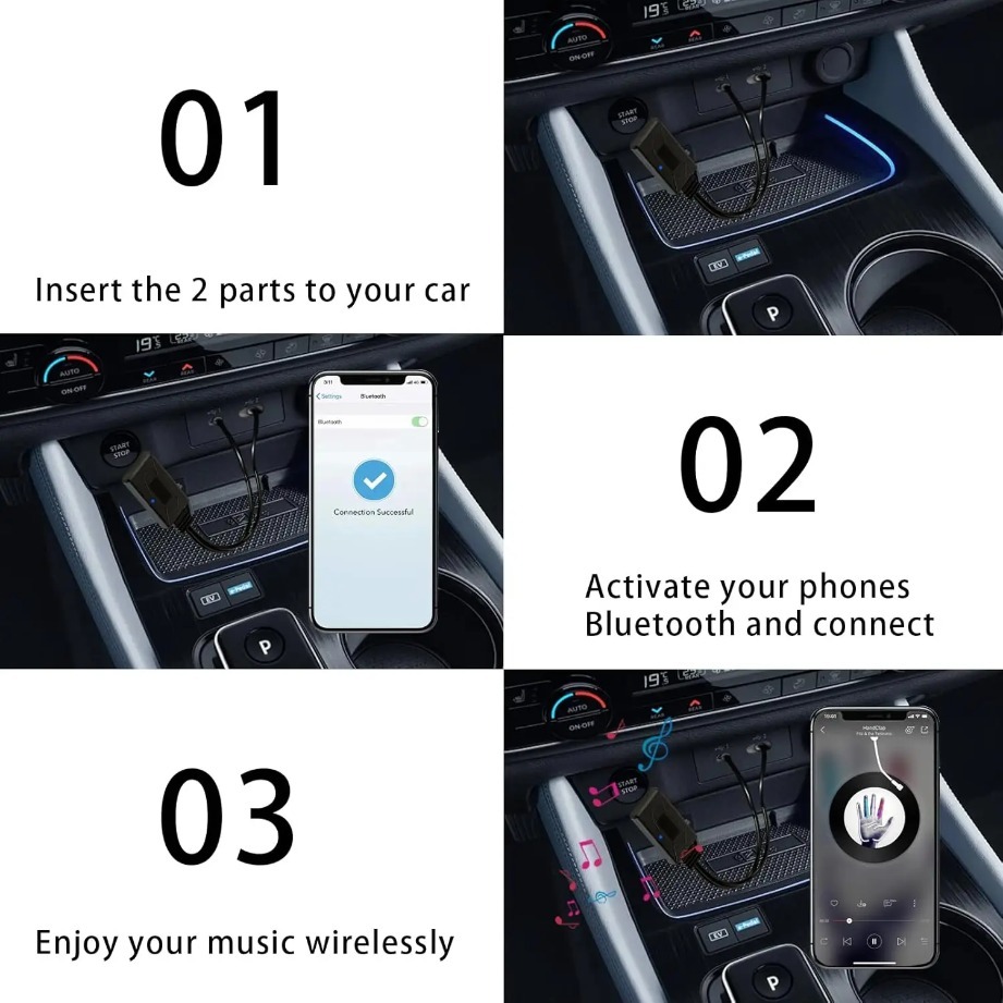Bluetooth Audio Adapter Aux 3. - Audio Universal Music recensie en prijs