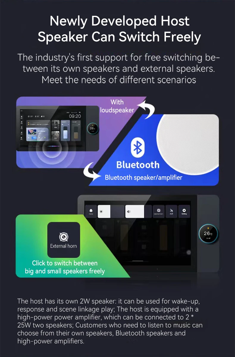 TUOAN 4-way Speakers Multi-fun - Audio Music Background Free recensie en prijs