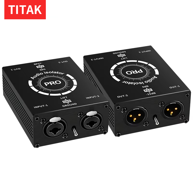 Professional 6.5mm XLR 2CH Aud - Audio Music Isolator recensie en prijs