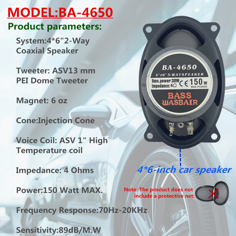 4X6inch car coaxial speaker，4* - Audio Universal Music recensie en prijs