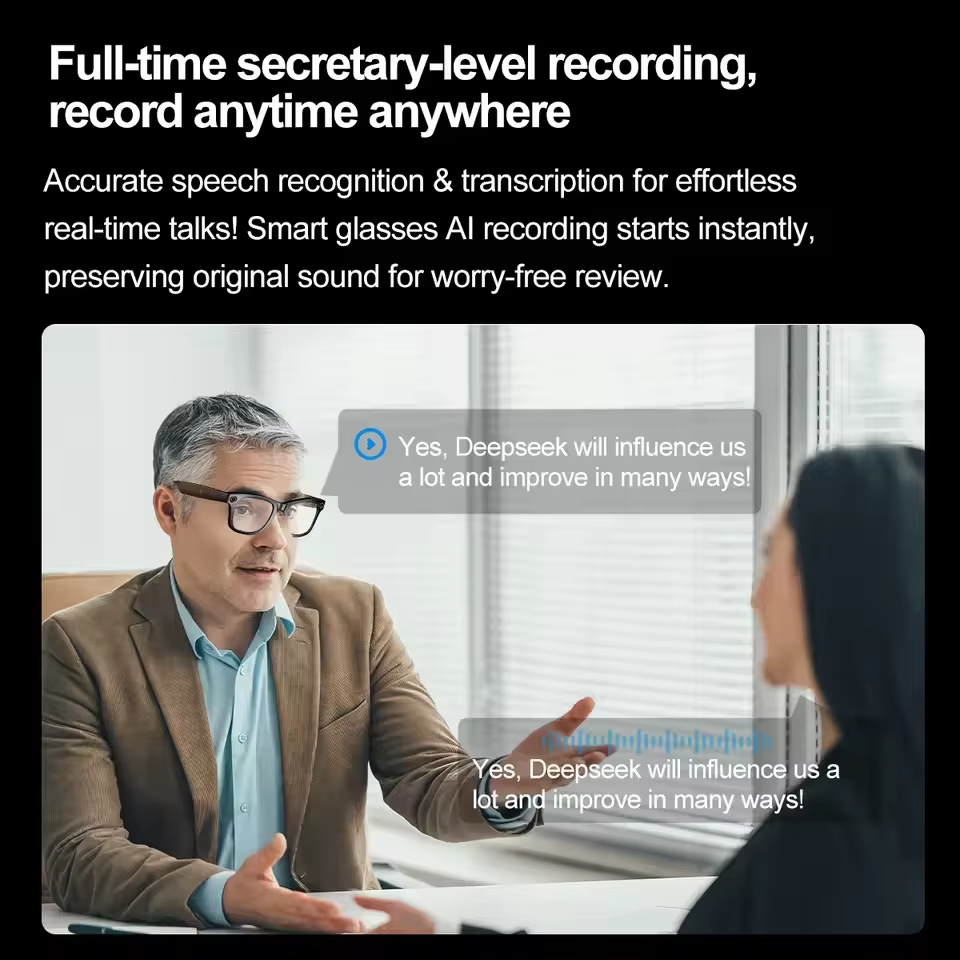 2026 New AI Smart Glasses with - Audio Music Bluetooth recensie en prijs