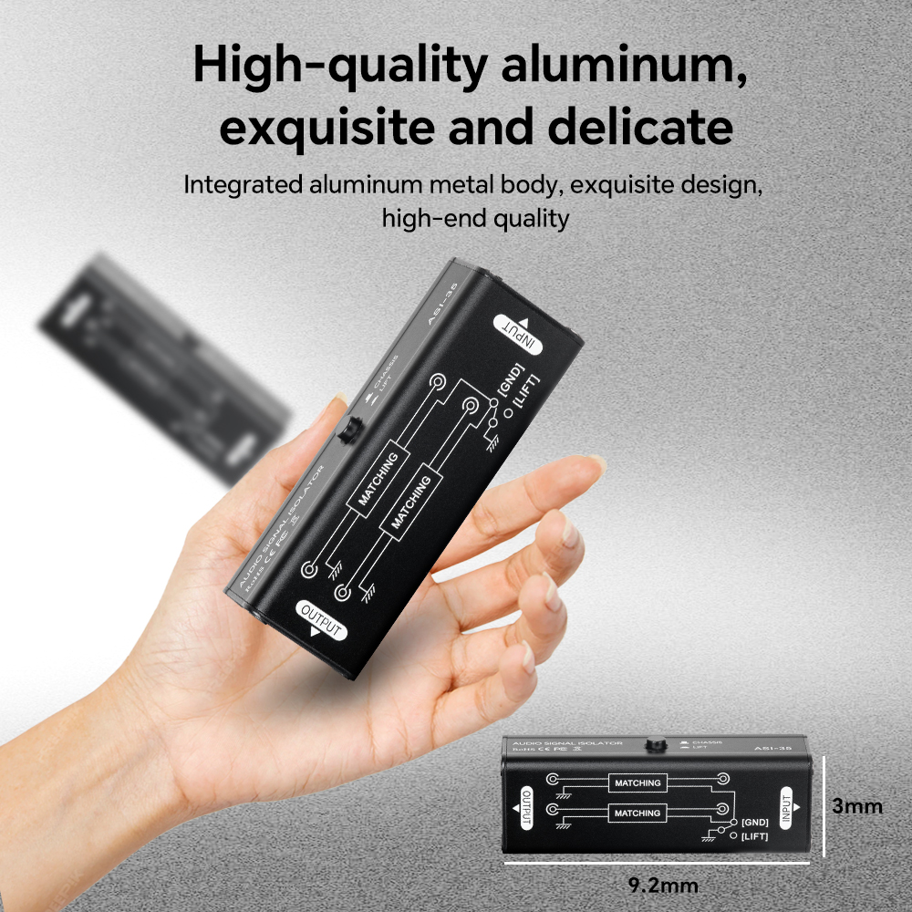 Portable 3.5mm Aux Ground Loop - Audio Music Isolator recensie en prijs