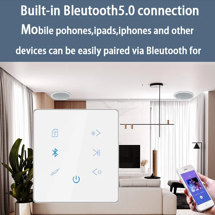 Bluetooth Wall Amplifier Home  - Audio Music Background Free recensie en prijs