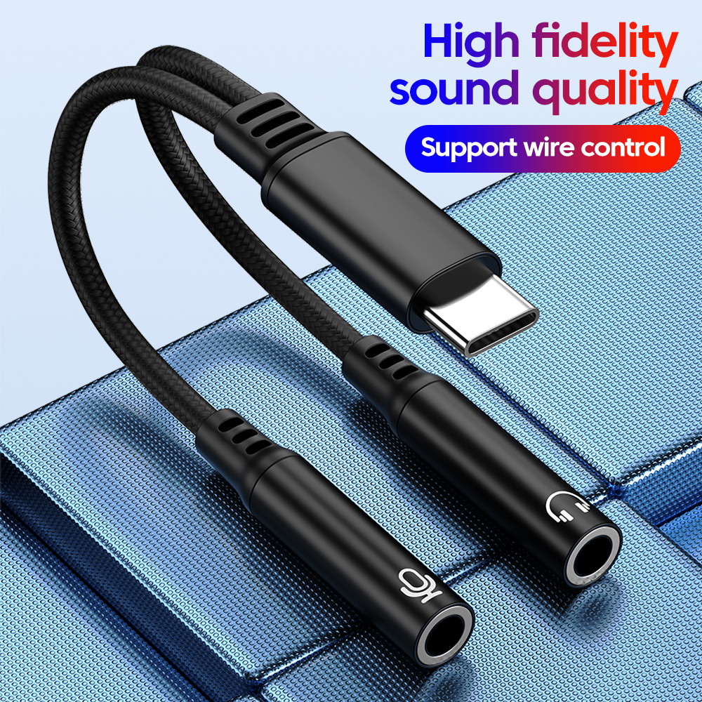 Type C Male To 3.5MM Jack Audi - Audio And Music Splitter recensie en prijs