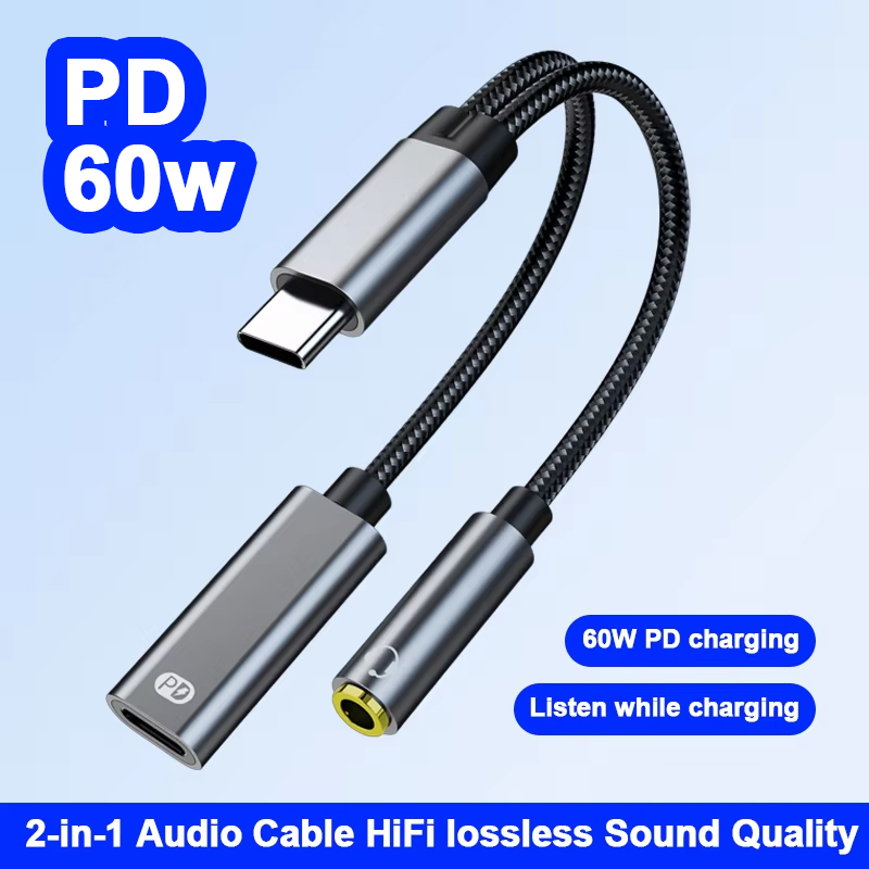 Type C Male To 3.5MM Jack Audi - Audio And Music Splitter recensie en prijs