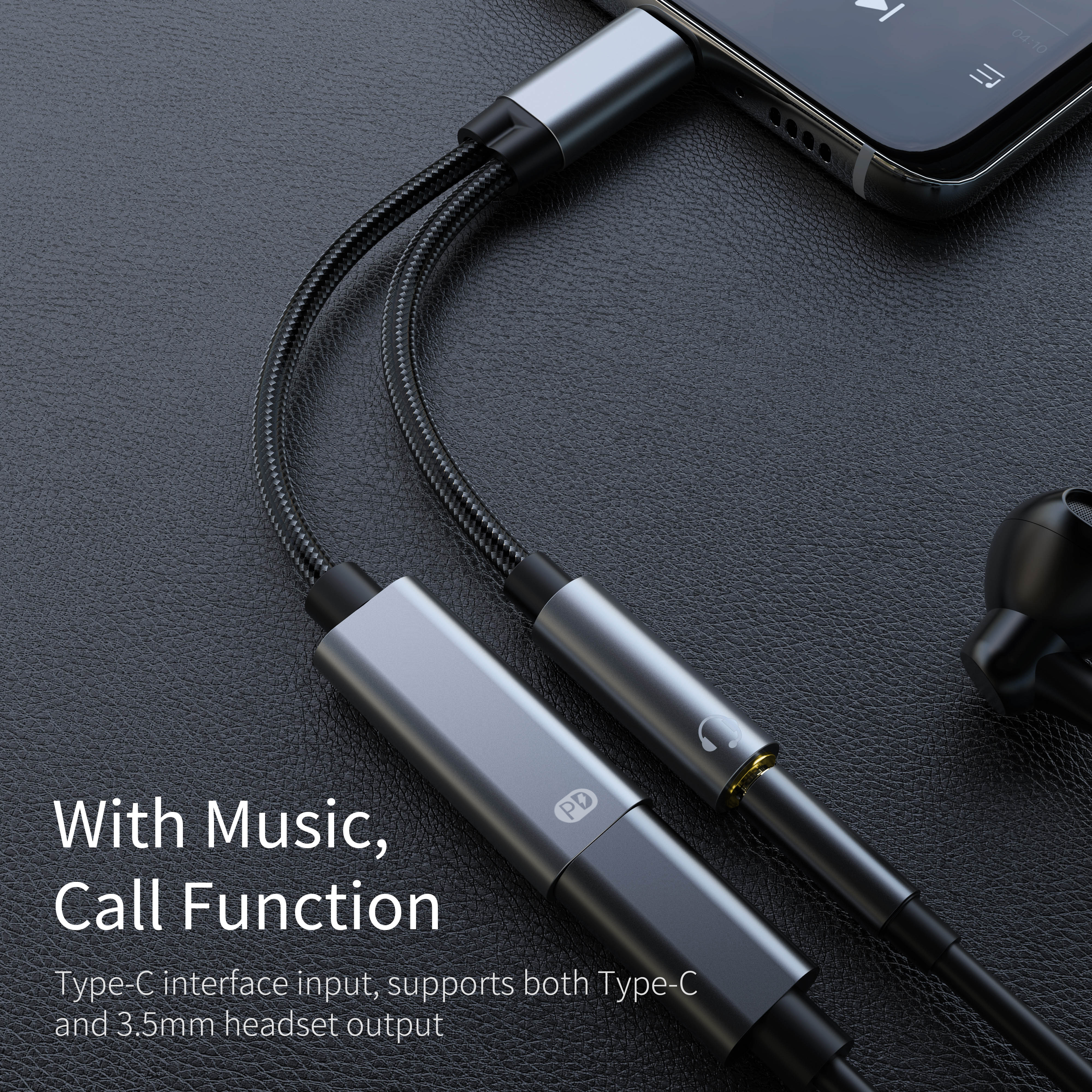 Type C Male To 3.5MM Jack Audi - Audio And Music Splitter recensie en prijs