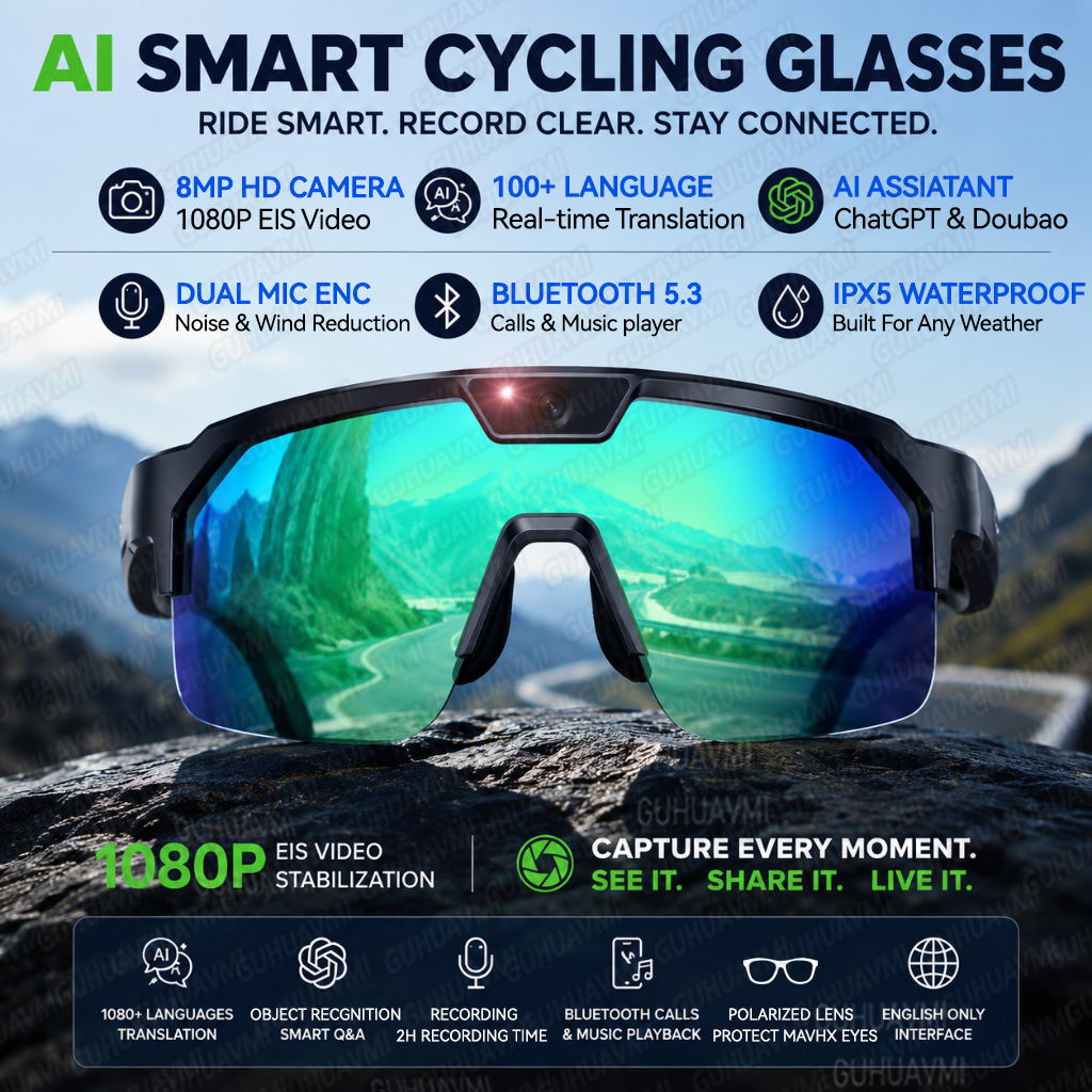 2026 Upgrade Smart Glasses wit - Audio Music Bluetooth recensie en prijs