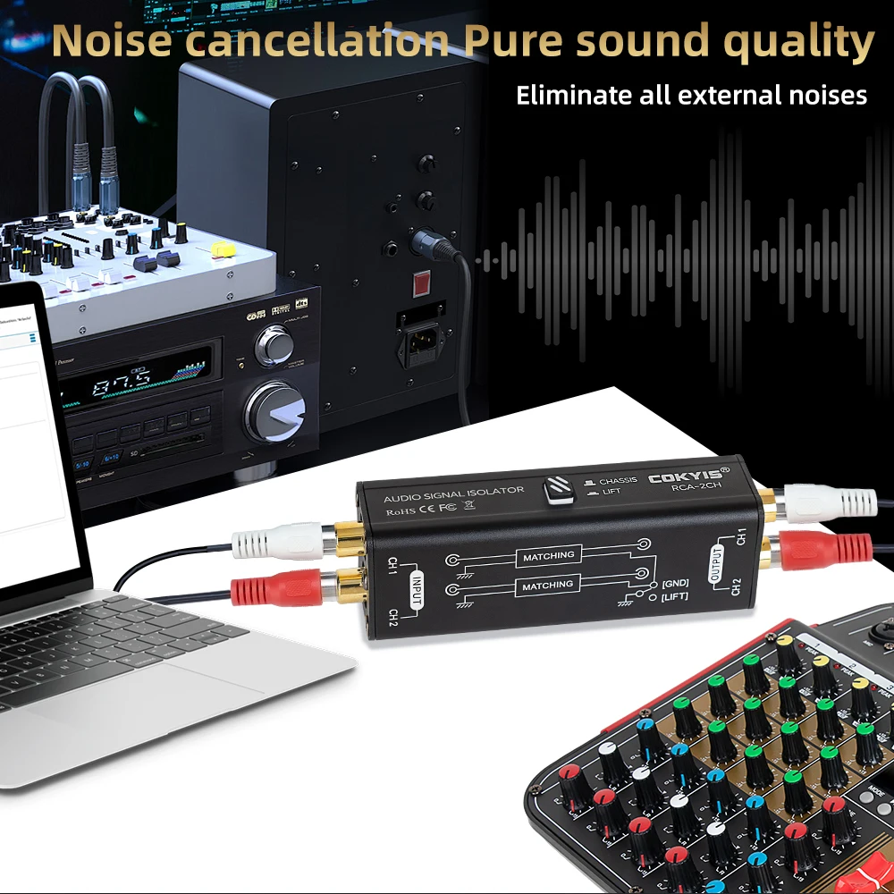 Professional Hum Eliminator Au - Audio Music Isolator recensie en prijs