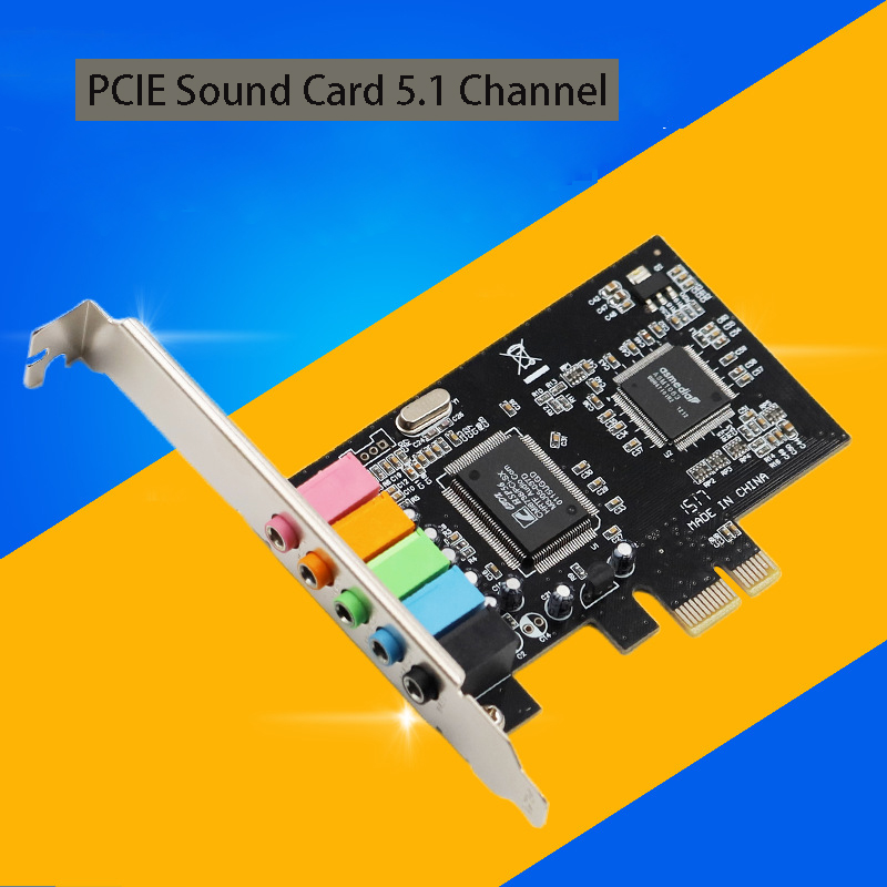 PCI-E1X 4.1 5.1 Sound Card Com - Audio Music Game recensie en prijs