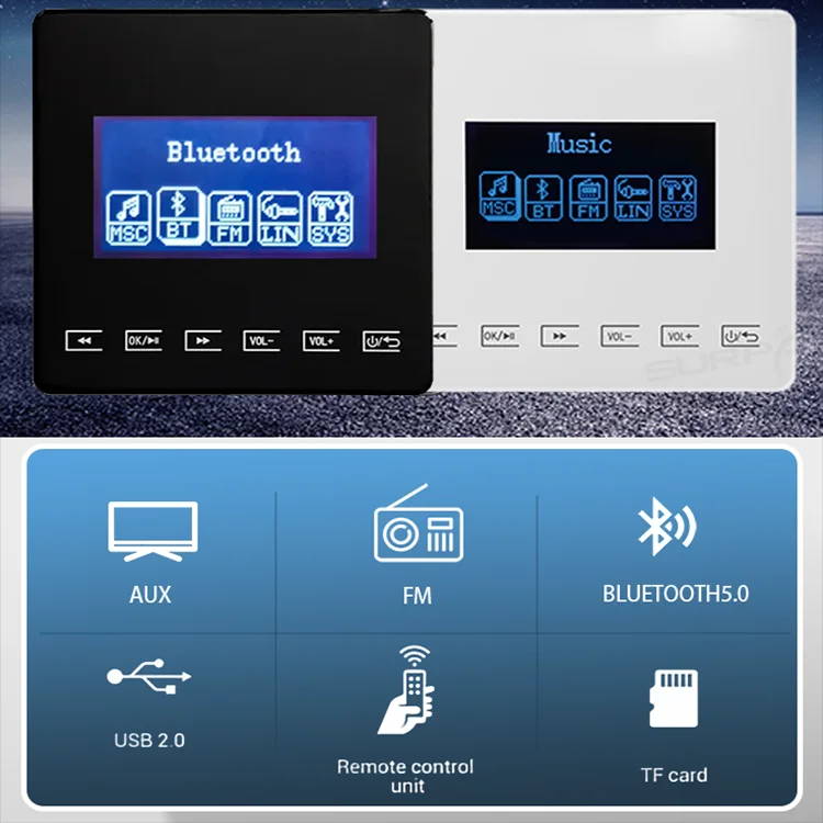 Mini Bluetooth Amplifier Wall  - Audio Music Store recensie en prijs