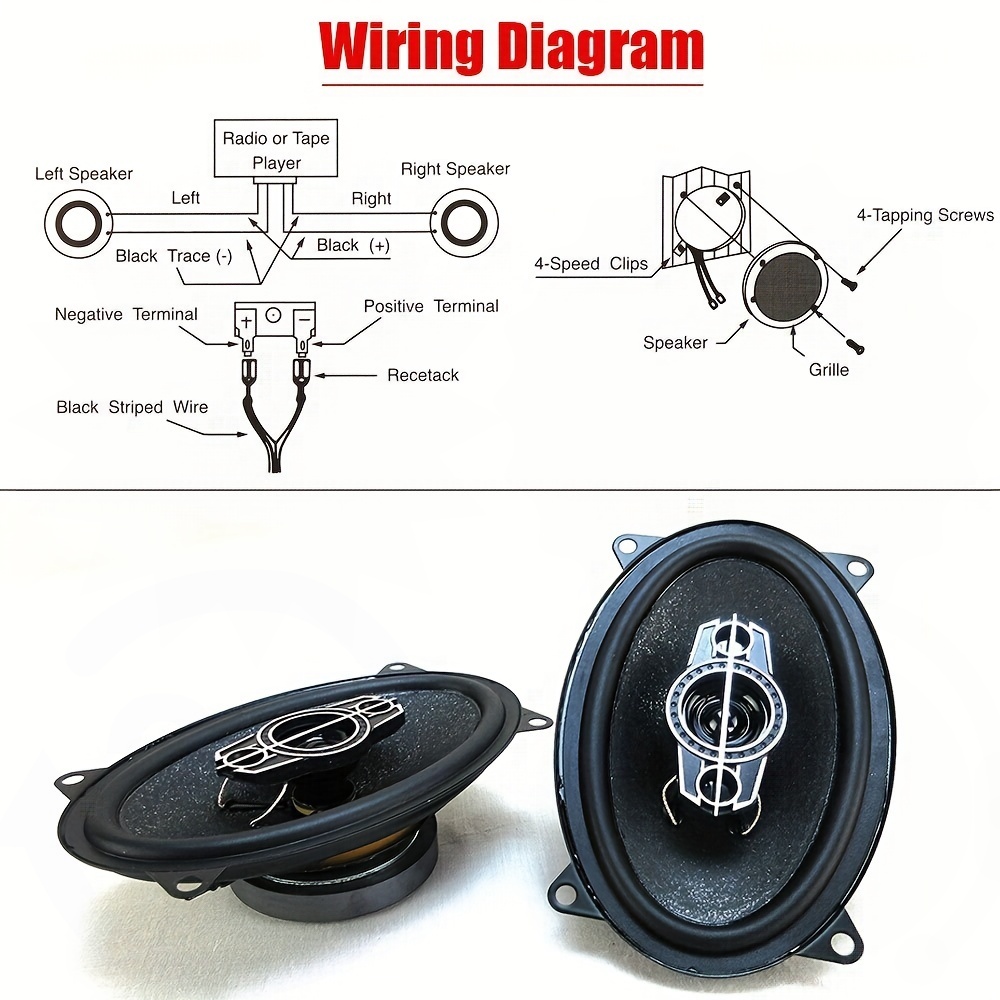 2 Pcs 4 inch 6 inch 320W 4-Way - Audio Universal Music recensie en prijs