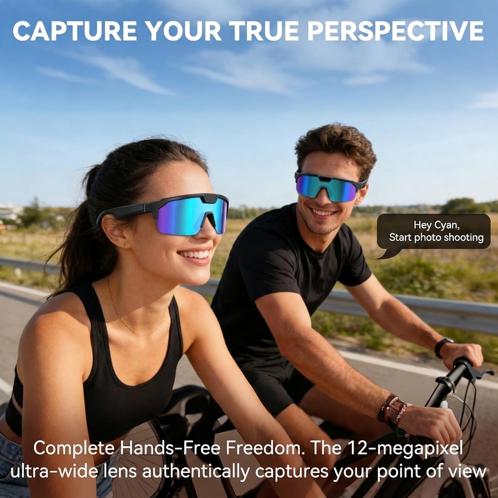 2026New AI Smart Glasses 1200P - Audio Music Bluetooth recensie en prijs
