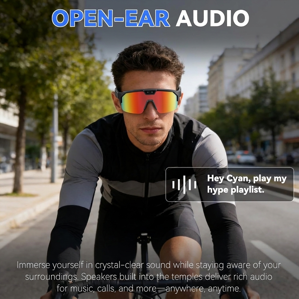 2026New AI Smart Glasses 1200P - Audio Music Bluetooth recensie en prijs