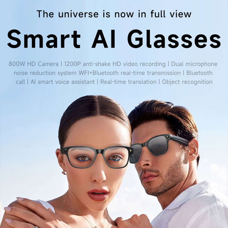 AI Smart Glasses 8 Million Cam - Audio Music Bluetooth recensie en prijs