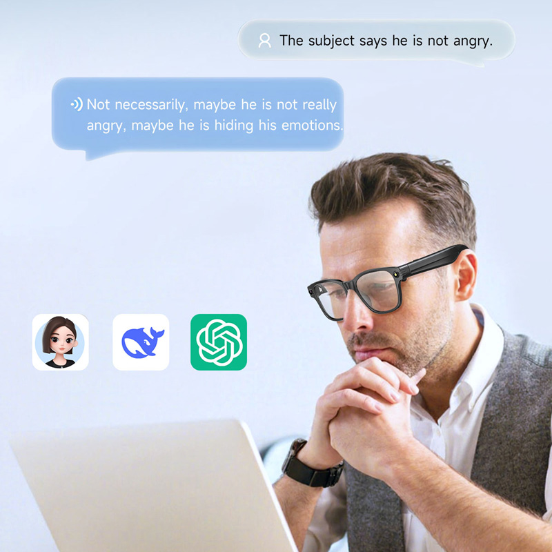 AI Smart Glasses 8 Million Cam - Audio Music Bluetooth recensie en prijs