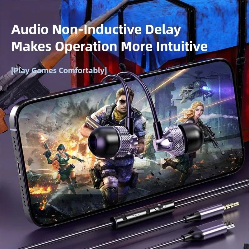 Portable Type C 3.5mm Music Ea - Audio Music Game recensie en prijs
