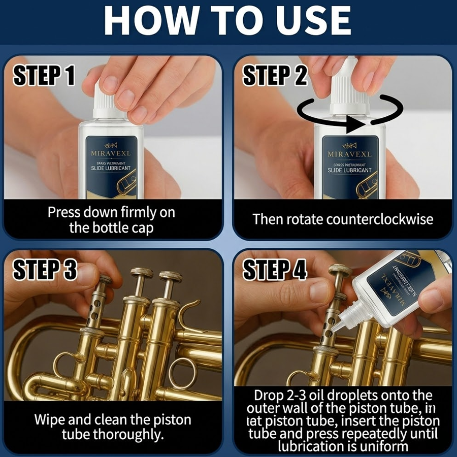 MIRAVEXL Professional Trumpet  - Trumpet Valve Oil recensie en prijs