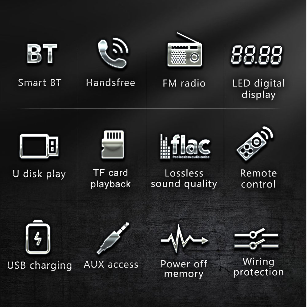 Car Radio 1Din Car MP3 Bluetoo - Audio Universal Music recensie en prijs