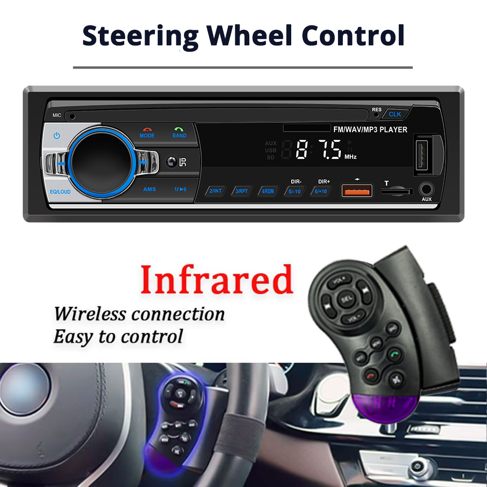 Car Radio 1Din Car MP3 Bluetoo - Audio Universal Music recensie en prijs
