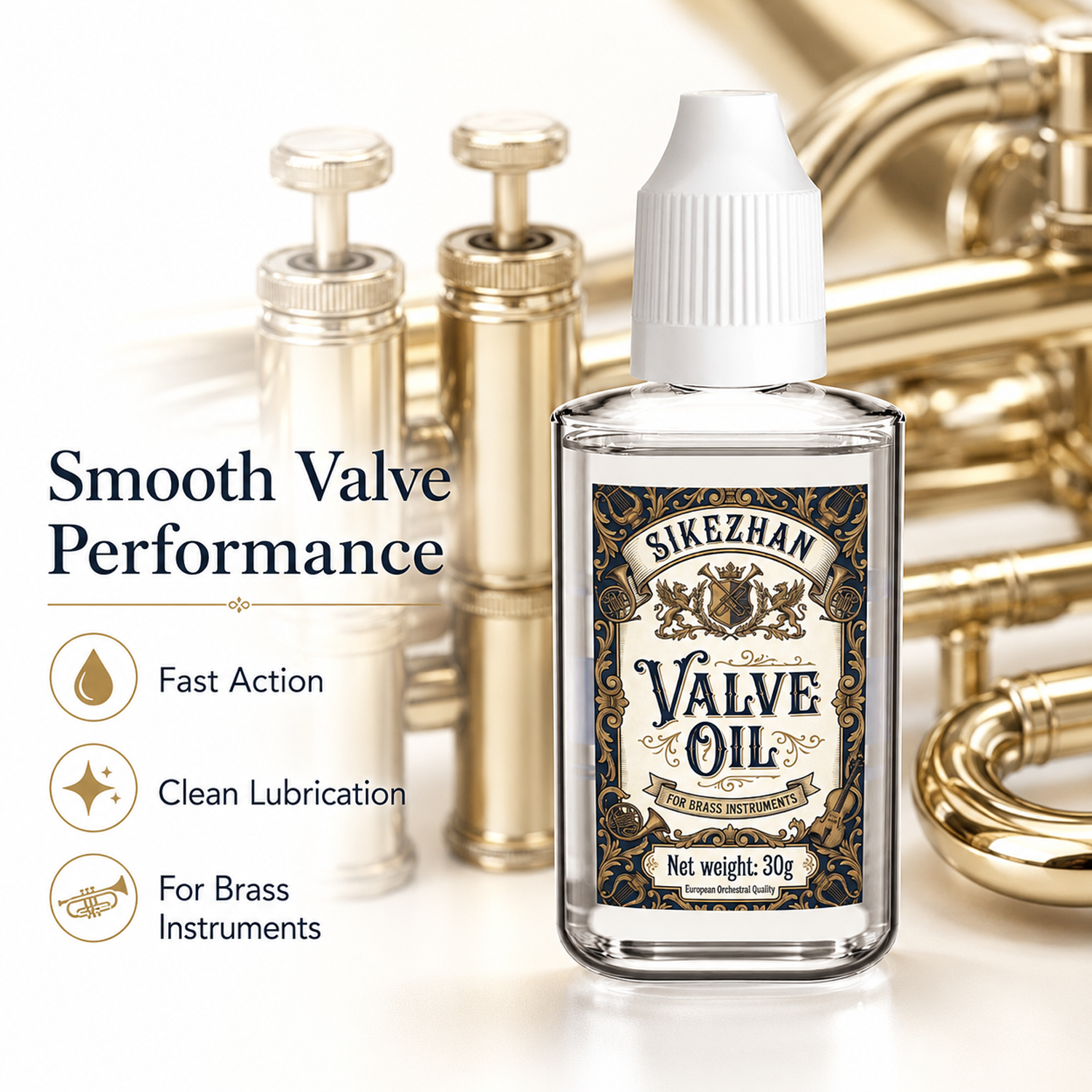 Professional Brass Instrument  - Trumpet Valve Oil recensie en prijs