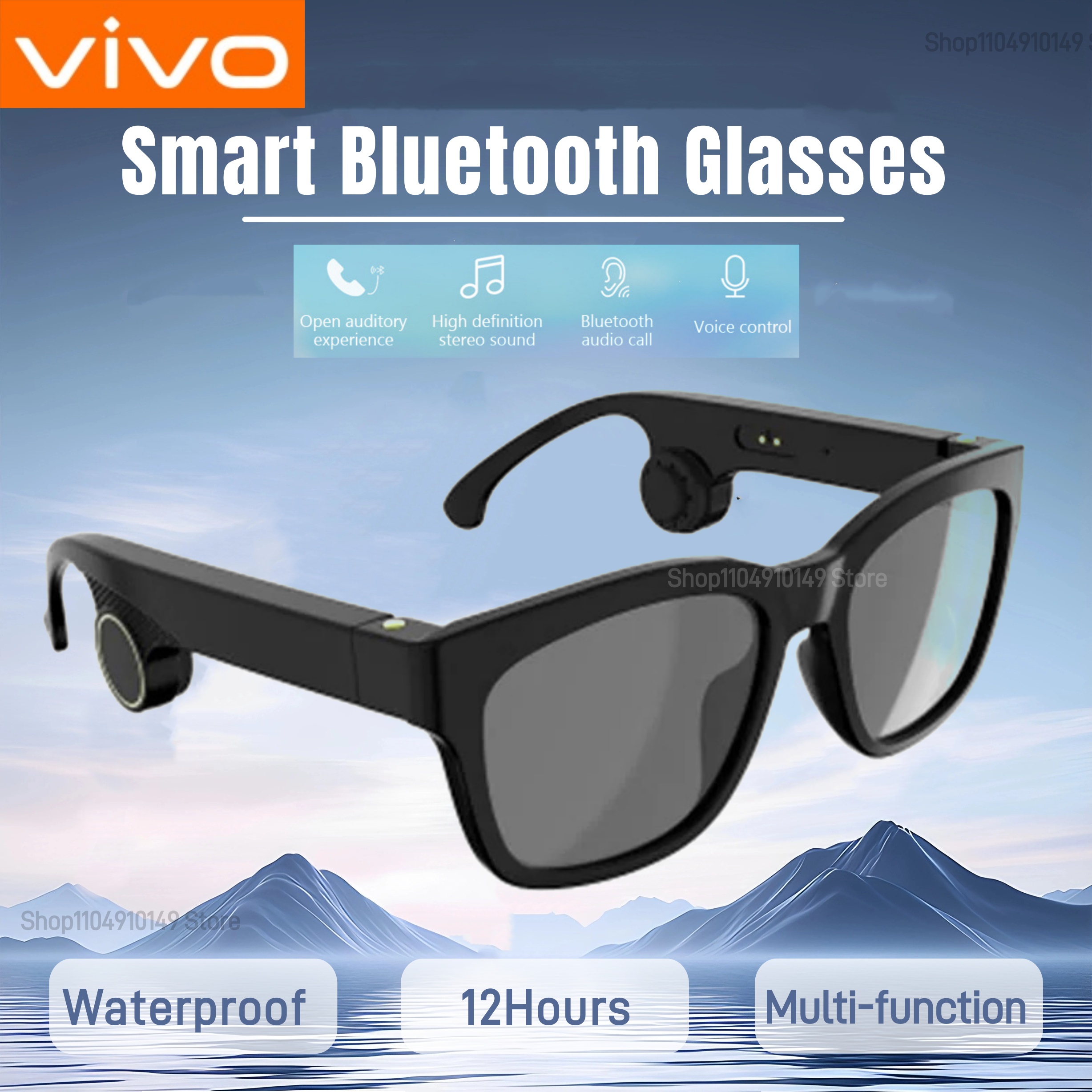 VIVO Smart Glasses Bluetooth I - Audio Music Bluetooth recensie en prijs