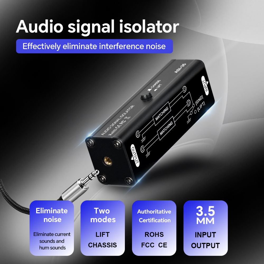 Portable 3.5MM AUX Ground Loop - Audio Music Isolator recensie en prijs